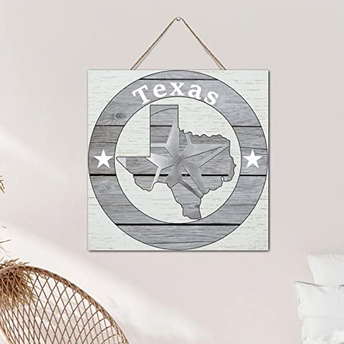 Plaque bois buanderie étoile du Texas pour décor rustique - 5