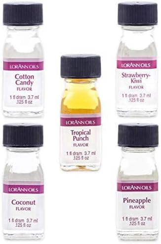 LorAnn SS Variety pack, 1 dram (.0125 fl oz - 3.7ml) bottles - 5 pack