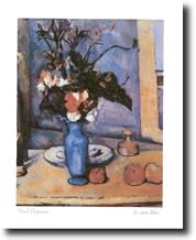 Cezanne Le Vase Blue Still Life Art 16x20