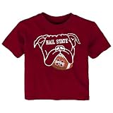 Future Tailgater Mississippi State Bulldogs Collegiate Licensed Fanimal Hail State Baby Toddler Youth T-Shirt Maroon