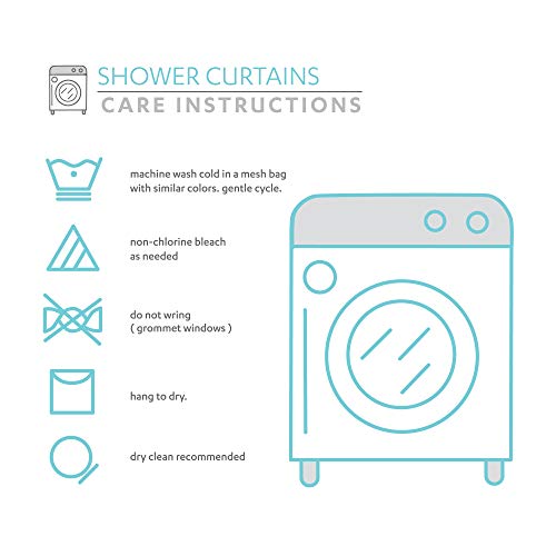 Lush Decor 16T003636 Serena Ruffle Shower Curtain thumb #4