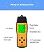 Cheffort Handheld Carbon Monoxide Meter, Portable Carbon Monoxide Detector, Professional-Grade CO Gas Tester with LCD Backlit Display, 0-1000PPM Range for Industrial and Home (Battery Not Included)