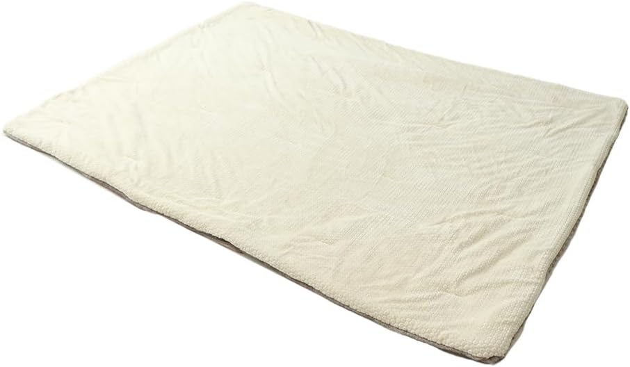 ヤマソロ リバーシブル こたつ布団 長方形 掛け布団 ハイタイプ ダイニング 対応 ランポア Lampoa (アイボリー/グレージュ