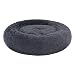 Cuccia Cane Gatto Letto Cuccia Pelosa per Cani Gatti da Interno Cuscino Cuccia Gatto Morbida Cuccia Antistress Calmante per Animale Domestico Letto Antiscivolo Lavabile (50cm, Grigio chiaro)