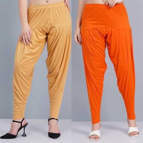 Image of Buy That Trendz Patiala Salwar for Women Relaxed Fit Viscose Patiyala Salwar Harem Bottom Pants