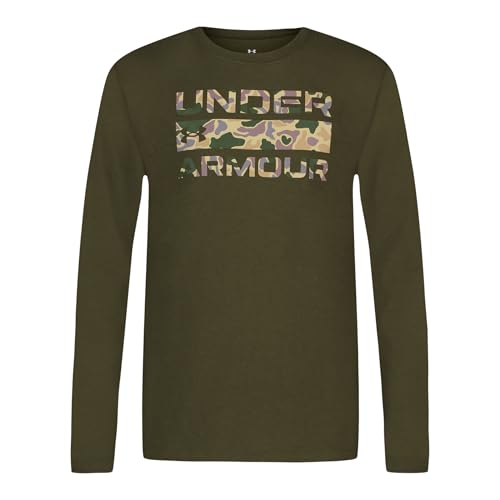 Image of Under Armour Boys' Long Sleeve Graphic T-Shirt, Lightweight & Breathable, Outdoor Collection