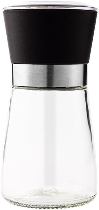 Manual Sichuan Pepper Black Pepper Ground Glass Seasoning Bottle Seasoning Bottle(D)