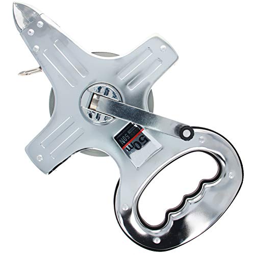 Cinta métrica portátil acero 50 m Utoolmart miniatura 2