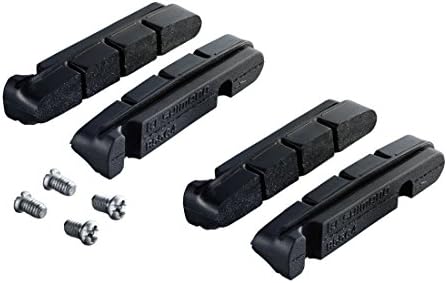 2 Pairs Shimano Brake Pads R55C4 Dura Ace/Ultegra/105 with Fixing Bolts, Factory Number: Y-8L298062