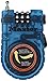 Master Lock Cable Lock, Set Your Own Combination Retractable Bike Lock, 2 ft. Long, Assorted Colors, 4603D