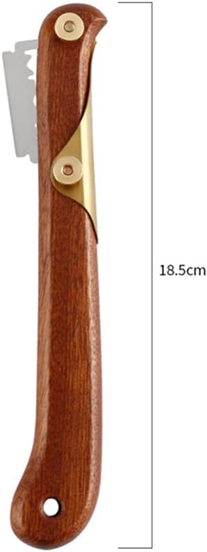 Angoily Bread Lame Tool Bread Knife with Blade, 1 Set Dough Baking Cutter with Blades, Baker Tools Set for Kitchen, Wooden Slicer for Bakers, Making French Sourdough Knives