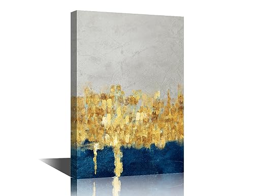 Toile murale abstraite 61x91,4cm pour habiller facilement un mur vide