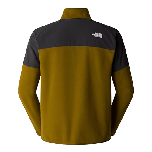 Chaqueta de abrigo The North Face M Glacier Heavyweight forro polar grueso negro 6