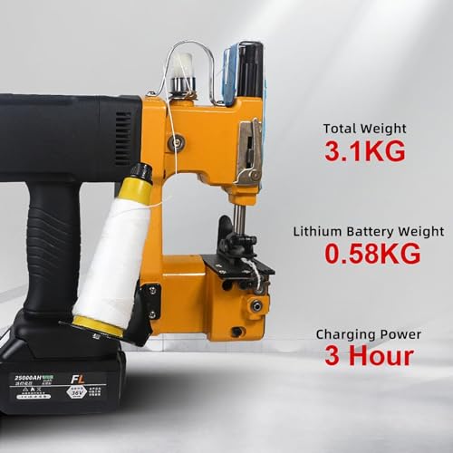 Machine de fermeture de sac électrique pour stopper les fuites de grains - 8