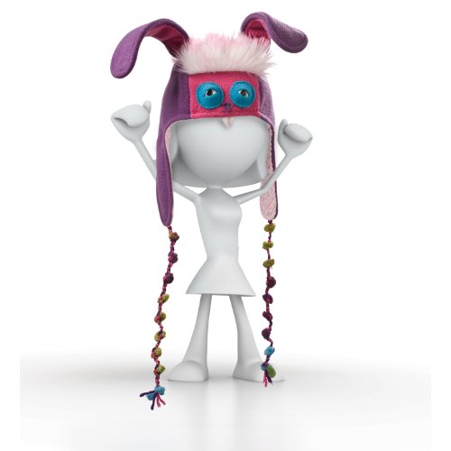 Bianca Bunny Fleece Monster Hat2