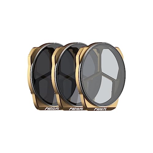 PolarPro - DJI Mavic 3 Pro - Vivid Collection - ND8/PL, ND16/PL, ND32/PL - Lightweight aluminum - Cinema Series Glass