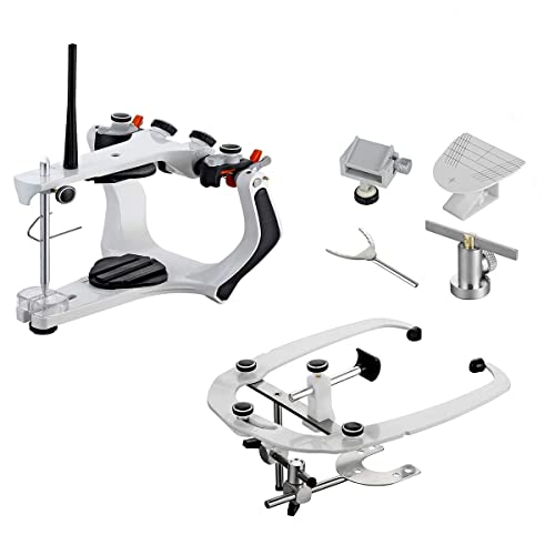 Image of High Precision Lab Semi Adjustable Articulator with Facebow Carry Aluminum Box