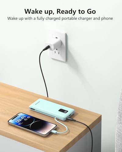 Charmast-Portable-Charger-with-Built-in-Cables-and-Wall-Plug-10000mAh-USB-C-Power-Bank-Fast-Charging-15W-External-Battery-Pack-Slim-Travel-Essentials-Compatible-with-15-14-13-Samsung-Galaxy-iPad