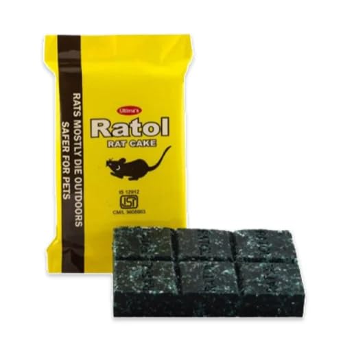 Ratol Rat Cake | Big Size | Economical, 100g (100g x 8 Pcs) (B0CR7HVSRS) Amazon Price History, Amazon Price Tracker