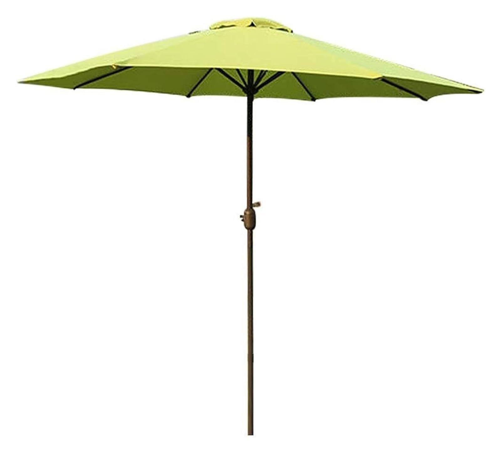 Ombrellone da Giardino, ombrellone da Patio, a manovella/inclinabile/Rotondo/Protezione per Spiaggia/Gazebo/Balcone/terrazza/tavolino/Pesca/Mercato - Senza Base,