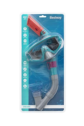 Bestway Spark Wave Snorkel Mask, Assorted Colours, 9,3 x 19 x 37 cm - Image 4