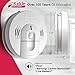 Kidde Smoke and Carbon Monoxide Detector Alarm with Voice Warning | Hardwired w/Battery Backup | Interconnectable | Model # KN-COSM-IBA