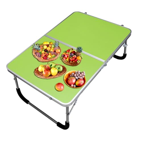 Table pliante légère alu 61x41 table de camping portable acier barbecue