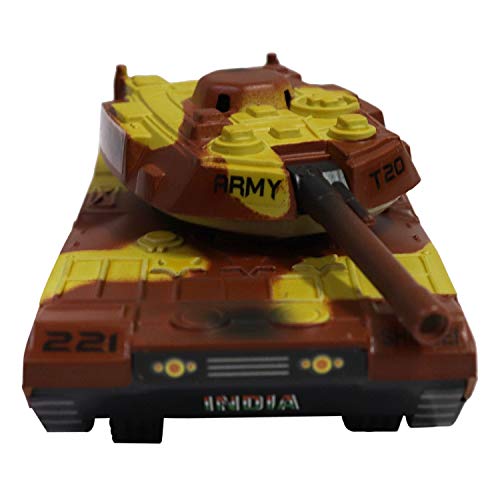 Image of Negi Battle Tank Pull Back Toy for Kids Display Piece (Colour May Vary)
