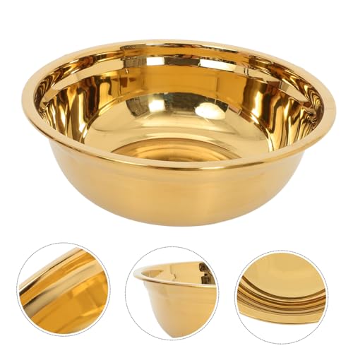 Set de Tazones Ovalados de Acero Inoxidable Dorado miniatura 7