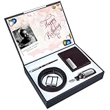 The Wallet Store Multi-Utility Gift Set for Men | Wallet, Pen, Key Chain & Belt Set | with Name | Vegan Leather with Personalized Valentine's Day Greeting Card