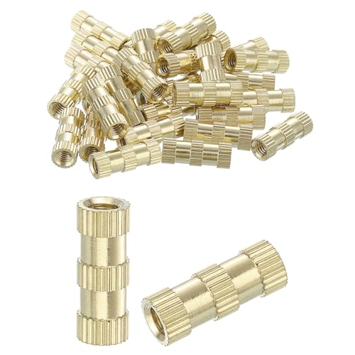 Inserts filetés femelles M4 en laiton de haute précision pour impression 3D