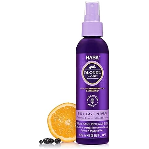 HASK Blonde Care 5-In-1 Leave-In Conditioner Cover