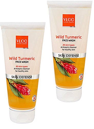 VLCCNatural Sciences Wild Turmeric Face Wash, 80ml (Pack of 2)