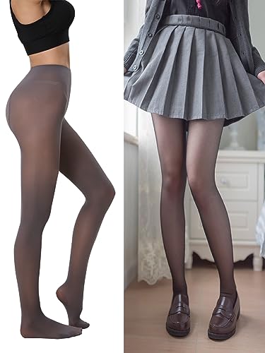 Image of SOUTHRO 80 Denier Opaque Tights for Women, High Waist Nylon Pantyhose
