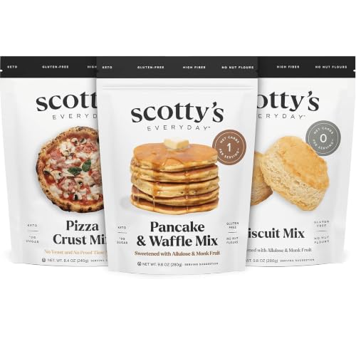 Scotty’s Everyday Variety Pack – Pizza Crust, Pancake & Waffle, Biscuit