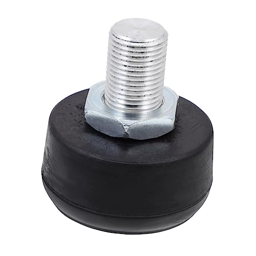 Toddmomy Freno de Patines Truco empuñaduras de Scooter tapón de Patines topes de Skate rodamientos de Skate patín protección para los Dedos de los Patines Tope del Dedo del pie Caucho Black