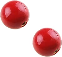 Vista 1 de lasenersm 2 piezas de 1.378 in Arcade-Game Round Joystick Head Joystick's Round Balltop Round Topball Mango Rocker Ball Top Handle Rocker Ball Top