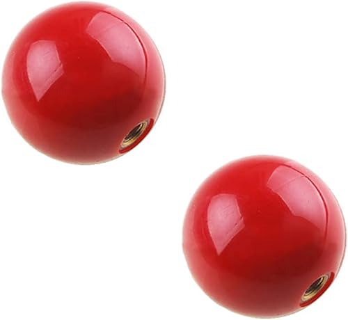 lasenersm 2 piezas de 1.378 in Arcade-Game Round Joystick Head Joystick's Round Balltop Round Topball Mango Rocker Ball Top Handle Rocker Ball Top