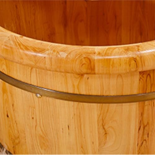 Tina de madera para spa de pies y remojo miniatura 4
