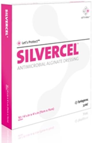 Antimicrobial Alginate Dressing 4" x 8" (Box of 5) # 800408