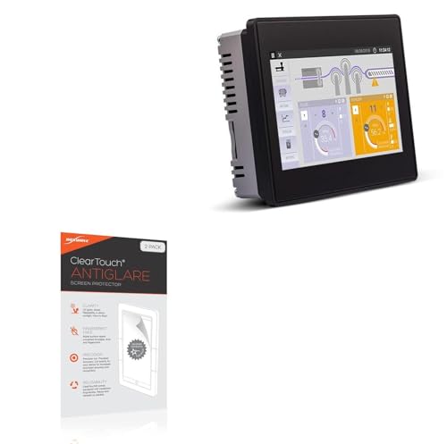 BoxWave Screen Protector Compatible with Exor eX707M (7 in) - ClearTouch Anti-Glare (2-Pack), Anti-Fingerprint Matte Film Skin