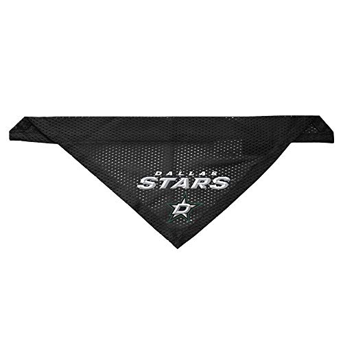 Littlearth Dallas Stars Dog Cat Mesh Jersey Bandana S/M