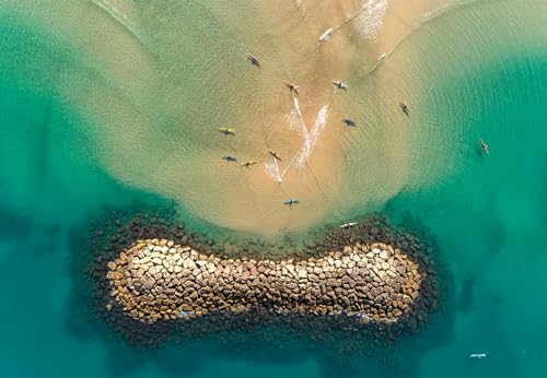 kayaks world Poster Print - Ido Meirovich (24 x 18)