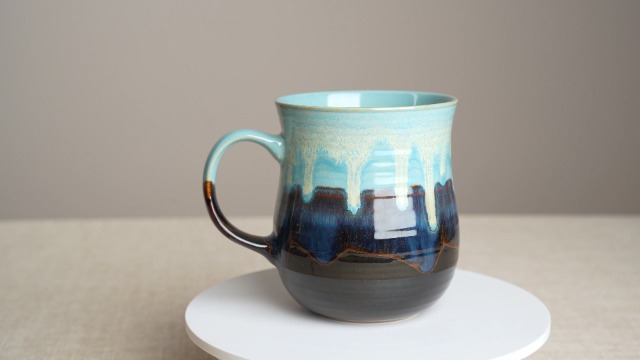 Taza grande de cerámica Bosmarlin 21 onzas miniatura 7