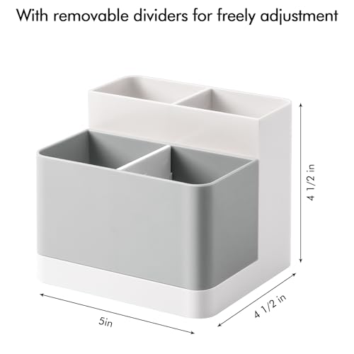 Image of Poeland Desktop Storage Organizer, Pen and Pencil Cases Boxes, Pen or Pencil Holder Box Container for Desk, Office Supplies, Vanity Table