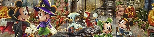 Ceaco 3183-7 Thomas Kinkade - Disney - Mickey And Minnie Halloween Fun - 1000 Piece Jigsaw Puzzle thumb #8