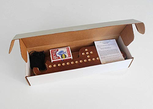 Rustic & Refined Design Jokers And Marbles Game (Brown, 4-8 Player) #TOP4