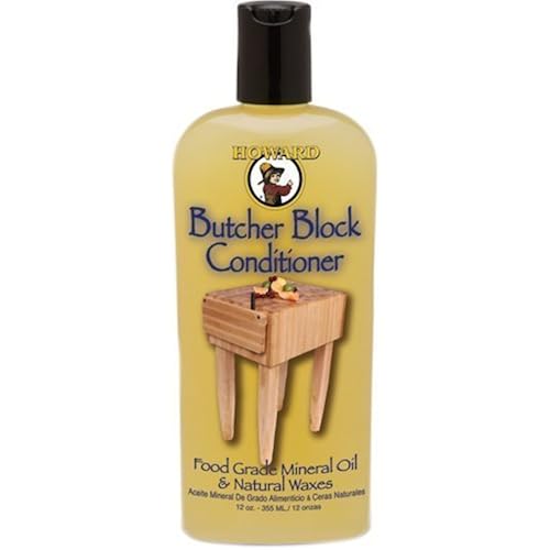 Howard BBC012 Butcher Block Conditioners (2 Pack, 12 oz)