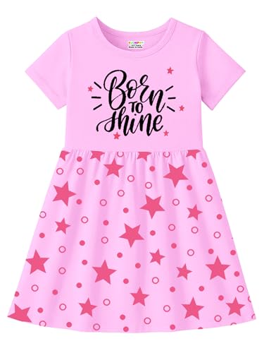 Image of Kuchipoo Girls Regular Fit Cotton Frocks - Pack of 3