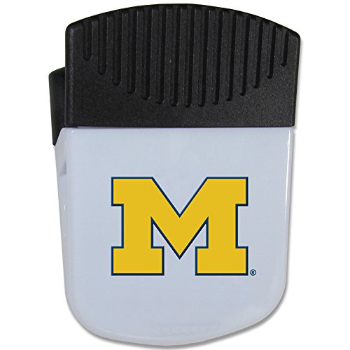 NCAA Siskiyou Sports Fan Shop Michigan Wolverines Chip Clip Magnet with Bottle Opener Single Team Color